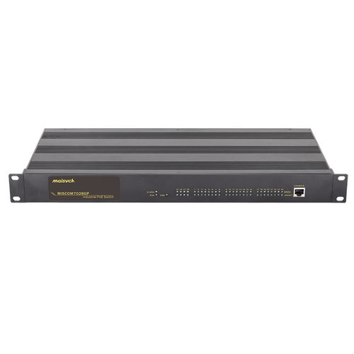 管理型イーサネットスイッチ - MISCOM7028GP-4GF-24GTPoE series - Maisvch - 28 ポート / レベル 2 / ギガビット