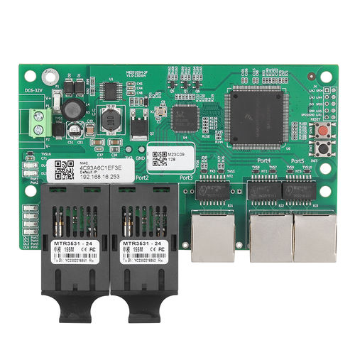 管理型イーサネットスイッチ - MES5105M series - Maisvch - 5 ポート / レベル 2 / 組み込み
