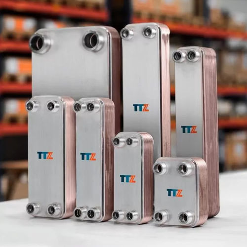 プレート式熱交換器 - ZC series - TTZ GmbH & Co. KG - 水/油 / ステンレススチール製 / 銅製