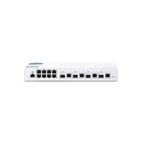 管理型イーサネットスイッチ - QSW-M408-4C - QNAP - 12 ポート / レベル 2 / 2.5 GbE