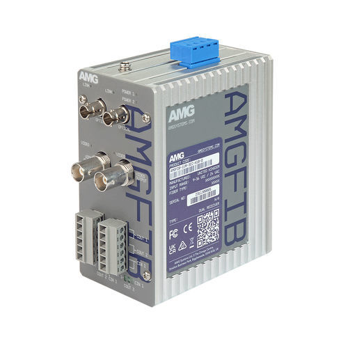 デジタル変換器 - AMGFIB-1VR-3CC-M1B-D - AMG Systems - ビデオ / コンポジット映像信号 / DINレール