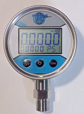 絶対圧力計 - PVQYB108/118 - PROTAIS-VIGIL  HYDROPNEU TECHNOLOGIC - 相対 / デジタル / 背面取り付け