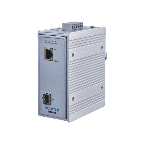 メディア変換器 - IMC-661 - Volktek - 信号 / イーサネット / 産業用