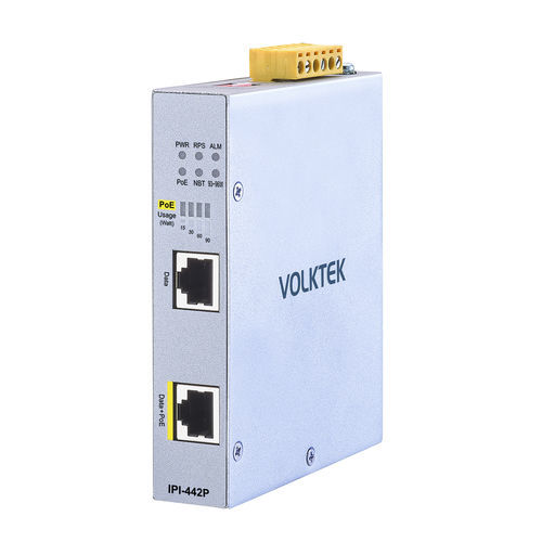 IEEE 802.3btPoEインジェクター - IPI-442P-90-I - Volktek - DINレール / IP30