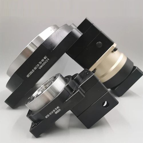 ホロー円テーブル - HRT85-10-SV2 - Hansheng Automation (Dongguan) Co., Ltd. - モーター駆動 / 横型 / 縦型