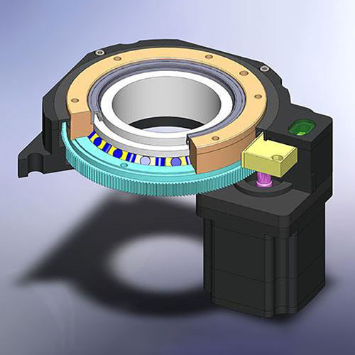 電動アクチュエータ - HRT series - Hansheng Automation (Dongguan) Co., Ltd. - ロータリー / ステッピング / ステンレス製