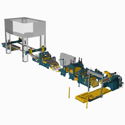 高強度鋼用供給バンドライン - DEVELOPPEMENT PROJETS INDUSTRIELS (DPI) - ファインブランキングプロセス / 磁気ストリップ / 自動車産業用