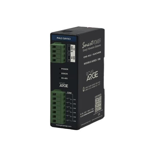 パルスカウンター - OM PALS - Grup Arge Energy and Control Systems - 液晶ディスプレイ / Modbus RTU