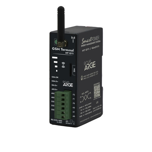 イーサネット通信モジュール - HT E series - Grup Arge Energy and Control Systems - DINレール