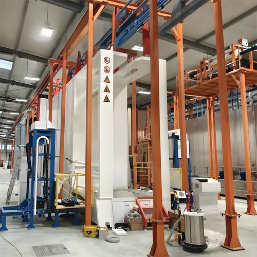 密閉型粉体塗装ブース装置 - Xiangyang Jingtu Anti corrosion Materials Co., Ltd - 部品 / 重量機器用 / 車両用