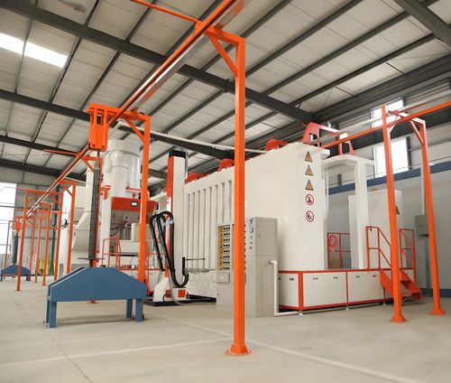 密閉型粉体塗装ブース装置 - Xiangyang Jingtu Anti corrosion Materials Co., Ltd - 部品 / 重量機器用 / 車両用