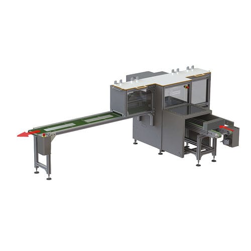 パレット用デスタッカー - Crest Dutch Machinery - PLC制御