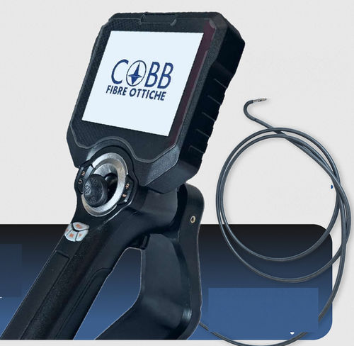 フレキシブルビデオ内視鏡 - GRZ - Cobb Fibre Ottiche Srl - 配管検査用 / 遠隔目視検査用 / 関節付き
