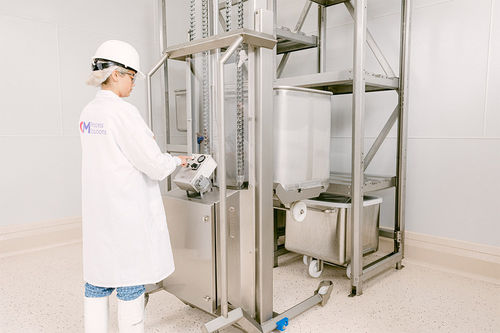 電動・油圧スタッカートラック - 600/BS2-1000 - CM Process Solutions LLC - 手押し型 / 食品産業用 / ハンドリング用