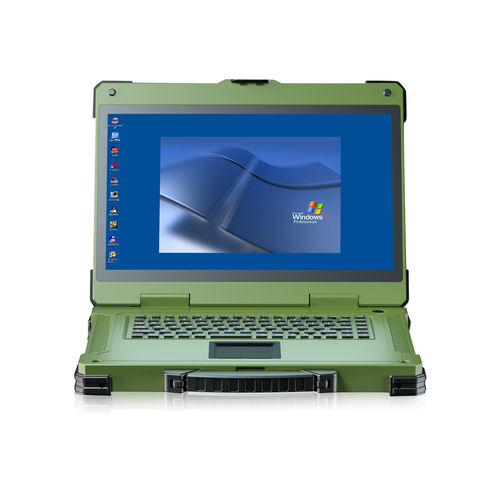 産業用ラップトップ コンピューター - RGD-LTP-AX1506U-0024 - Key Technology Rugged System Limited - Intel Core i7 / NVIDIA GeForce / Windows 10