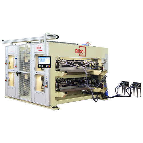 インラインフレキソ印刷機 - Biko Meccanica Srl - モノクロ / 研摩布紙 / Web