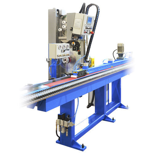 研磨布用テープ貼り付け装置 - ATA-WB - Biko Meccanica Srl - 研磨紙用