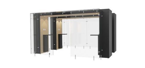 HEPAフィルター喫煙室 - 2SPArea 4m - Longhi Air - 活性炭 / 硬化ガラス製 / MDF