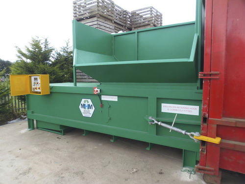 混合廃棄物圧縮機 - MHM 2800 - MHM UK LTD - 据え置き型 / 油圧式 / トップローディング