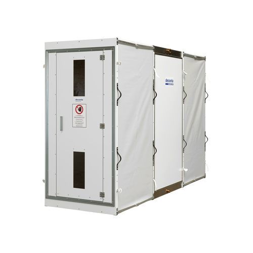 床置き安全シャワー - SMART-LINE - deconta GmbH - プラスチック製 / 空気式 / 除染