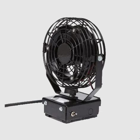 方向調整可能ファン - ME810 - Wabtec Corporation - 空気循環用 / DC / ブラシレスモーター
