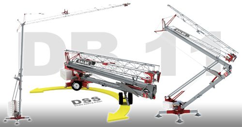 移動可能クレーン - DB 11 Dalbetta - GRU DALBE - 自動取付け式 / メンテナンス / 電動式