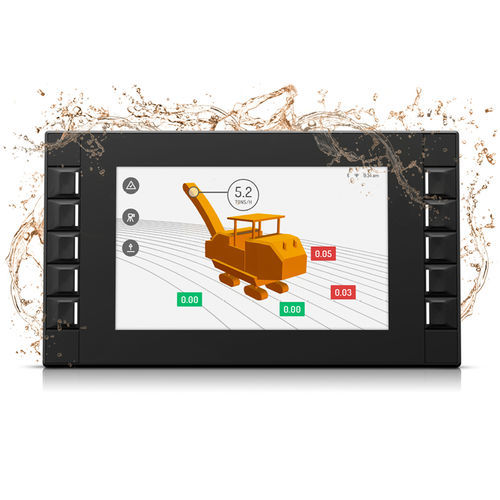 マルチタッチスクリーンパネルPC - CCpilot V710 - CrossControl AB - PCAP 容量型タッチスクリーン / LEDバックライト / IPS LCD