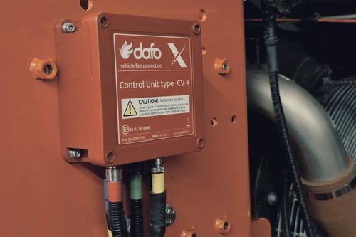 安全用制御ユニット - CV-X - Dafo Vehicle Fire Protection AB - スマート