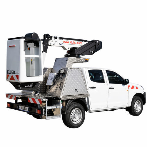 移動式伸縮ブーム型高所作業車 - K20 D-MAX - KLUBB - 車輪付き / トラック上 / 油圧式