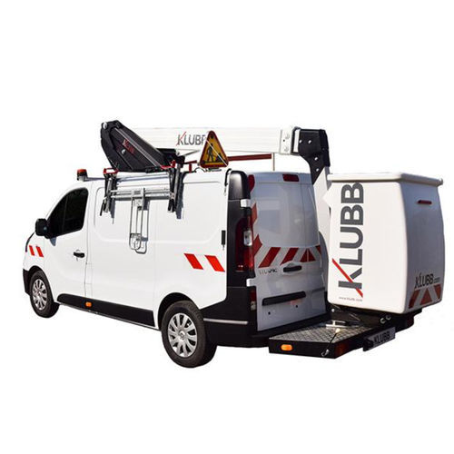 ワゴン車搭載多関節型高所作業車 - KL21B - KLUBB - バッテリー式 / 屋外用 / コンパクト