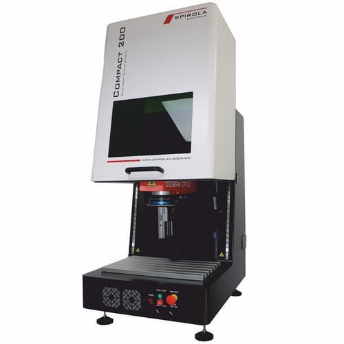 レーザーマーキングシステム - Compact 200  - SPIROLA Elektronik GmbH - 案内パネル用 / データマトリックス用 / バーコード用