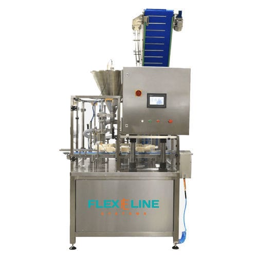 自動充填シール機 - Flex Line - カップ用 / 瓶用 / ジャー