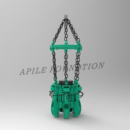 油圧式ポールブレーカー - APFPB219A Series - Apile Foundation Equipment Co., Ltd.