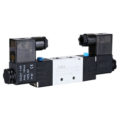 パイロット式電磁弁 - 4V - Ningbo Phen Automation Co., Ltd - 5方向 / NO / NC