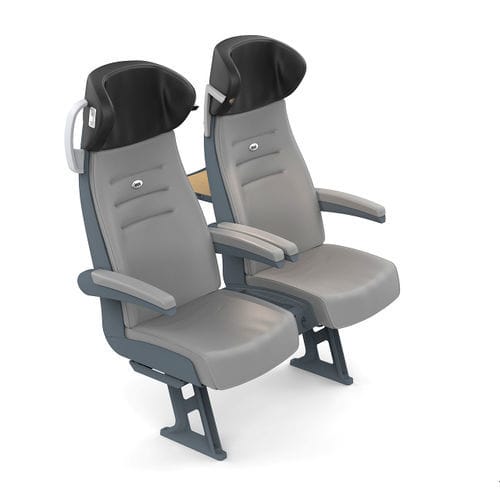 従来型列車座席 - COMFORTLINE - Kiel Seating Solutions - インターアーバン列車 / 発泡体 / ダブル