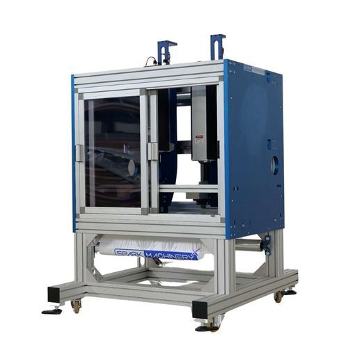 プラスチックフィルム用微穿孔装置 - LO-S40 - Spark Machinery srl