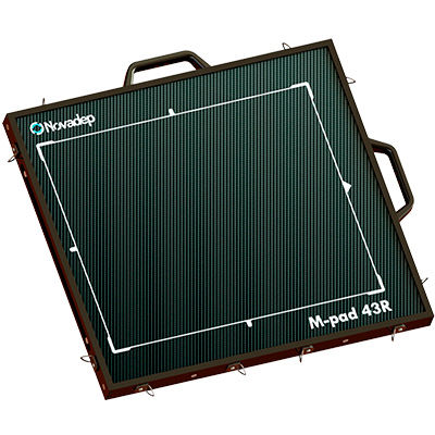 X線フラットパネルディテクタ - M-pad 43R - Novadep NDT Systems - ガンマ / ポータブル / ワイヤレス