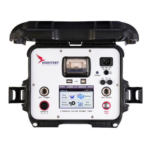 ブレーカー用分析器 - CIBRE-L3 series - Hightest Technology - プリンター内蔵式 / バッテリー式 / タッチパネル付き