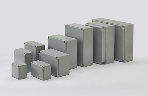 壁掛けエンクロージャ - AL series - YUEQING YISEN ELECTRONIC TECHNOLOGY CO.,LTD. - DINレール用 / 長方形 / 六角形