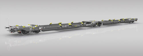 車輪付き運搬機 - Sdggmrss - Greenbrier Europe - プラットフォーム / コンテナ用