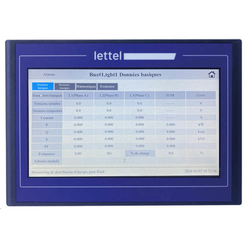 10インチタッチスクリーン - MSC-DE-4 - Lettel - 産業用 / RS-232 / I2C