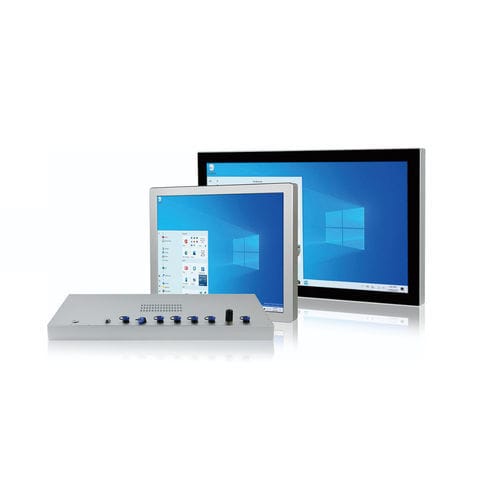 抵抗タッチスクリーンパネルPC - EVI-PPC-WP1 - EVI SAS - PCAP 容量型タッチスクリーン / 17インチ / 21.5インチ
