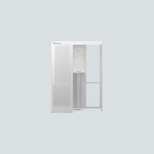 HEPAフィルター喫煙室 - S 30 safety - Qleanair - 活性炭 / 耐火性