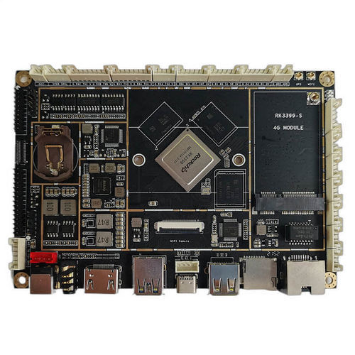 組み込みマザーボード - SMT-5 - Ansenke Electronics CO.,LTD - Rockchip RK3399 SoC / Rockchip RK3568 / Rockchip RK3588