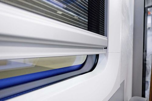 レール用ブラインド - Texat Decor Engineering AG - 乗客 / 導体用 / ローラー