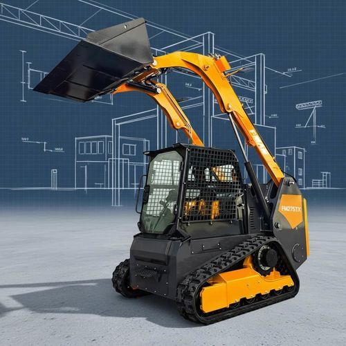 内燃機関式スキッドステアローダー - FM275TX - Xuzhou FMAN Construction Machinery Manufacture Co., Ltd. - ディーゼル