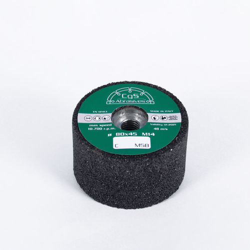 面取り研削ホイール - CgS Abrasives - エッジ研磨 / 円筒形 / カップ