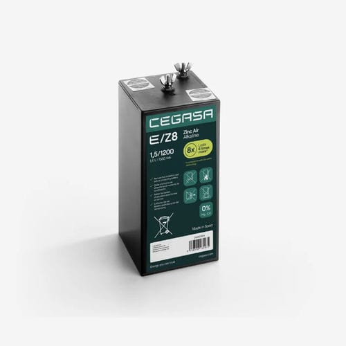 長方形バッテリー - E/Z8 1,5/1200 - Cegasa Energía SLU - 1.5V / 産業用 / 電気通信設備用