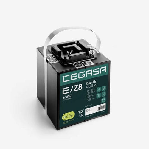 長方形バッテリー - E/Z8 6/1200 - Cegasa Energía SLU - 6ボルト / 産業用 / 電気通信設備用
