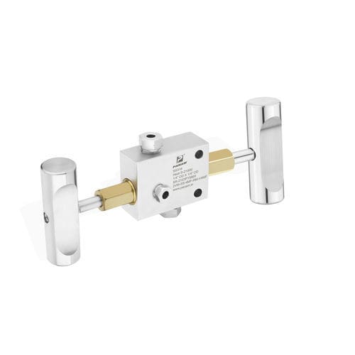 2チャンネルマニホールド - HP - Panam Valve - 316ステンレス鋼 / 圧力計測装置 / 液柱計用